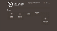 Desktop Screenshot of nealhyman.com